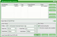 Speedy 3GP Video Converter screenshot